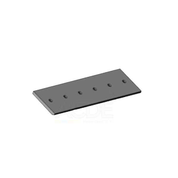 GVZ-S502D.026 ACDE / Zijtveld  Onderschroefmes (2 stuks) S502-D