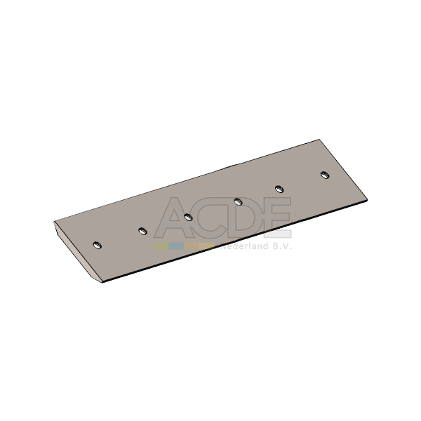 GVZ-S800D.026 ACDE / Zijtveld  Onderschroefmes (2 stuks) S800-D
